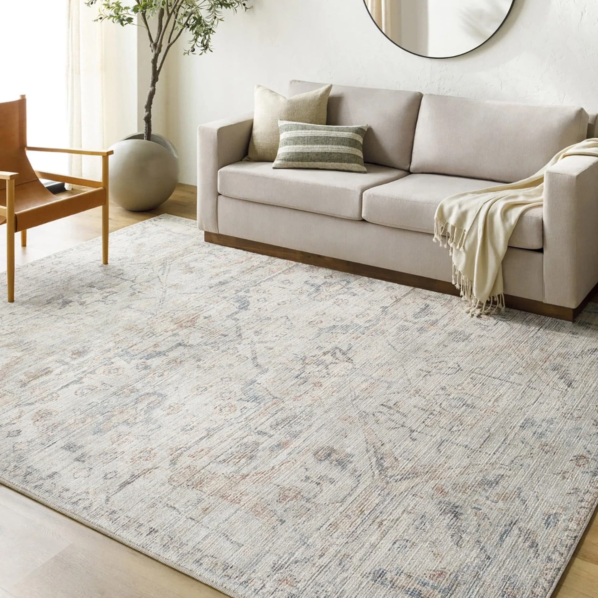 LIVABLISS Teppich Marlene Beige Orientalisch Vintage