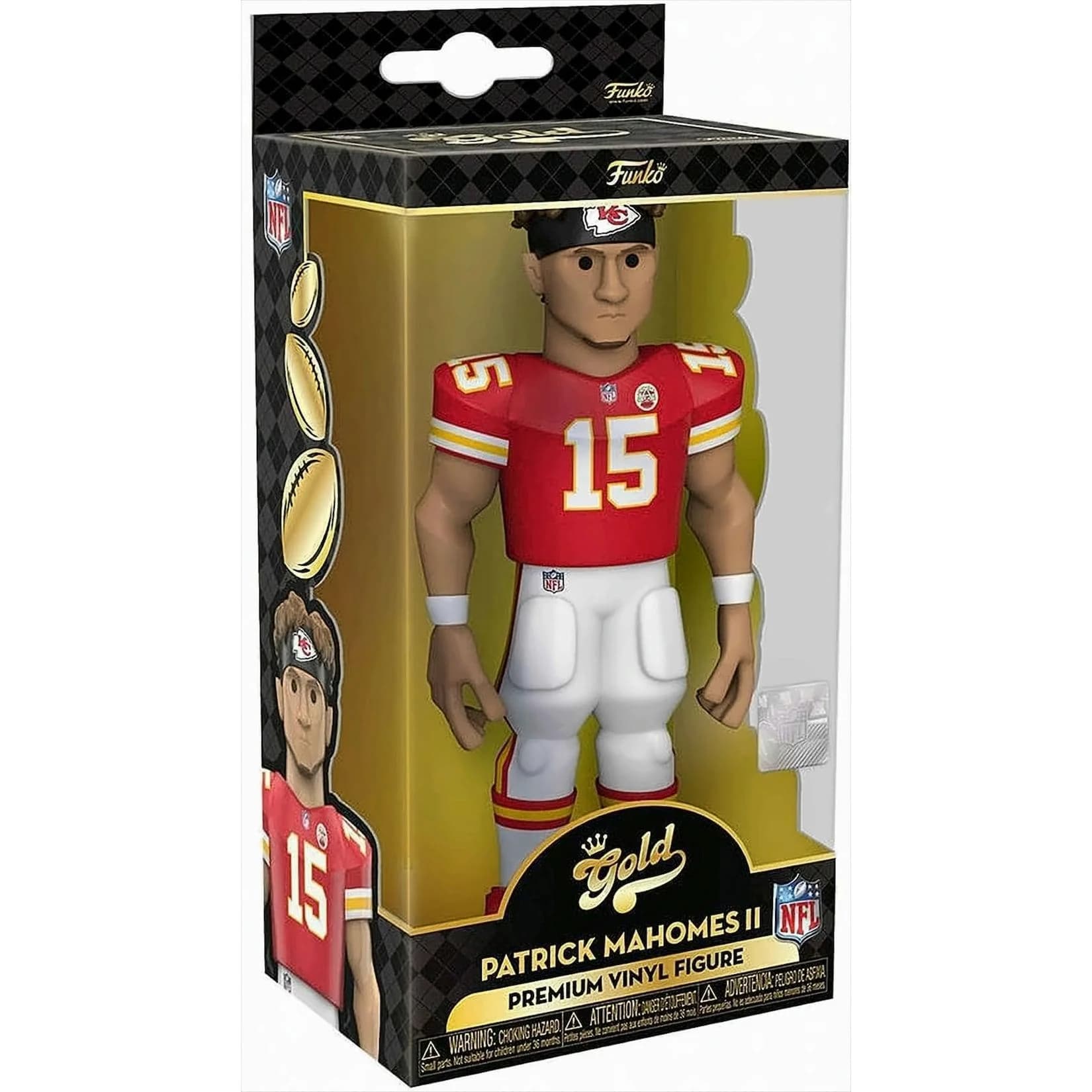 Chiefs Vinyl Gold Figur Patrick Mahomes 13 cm