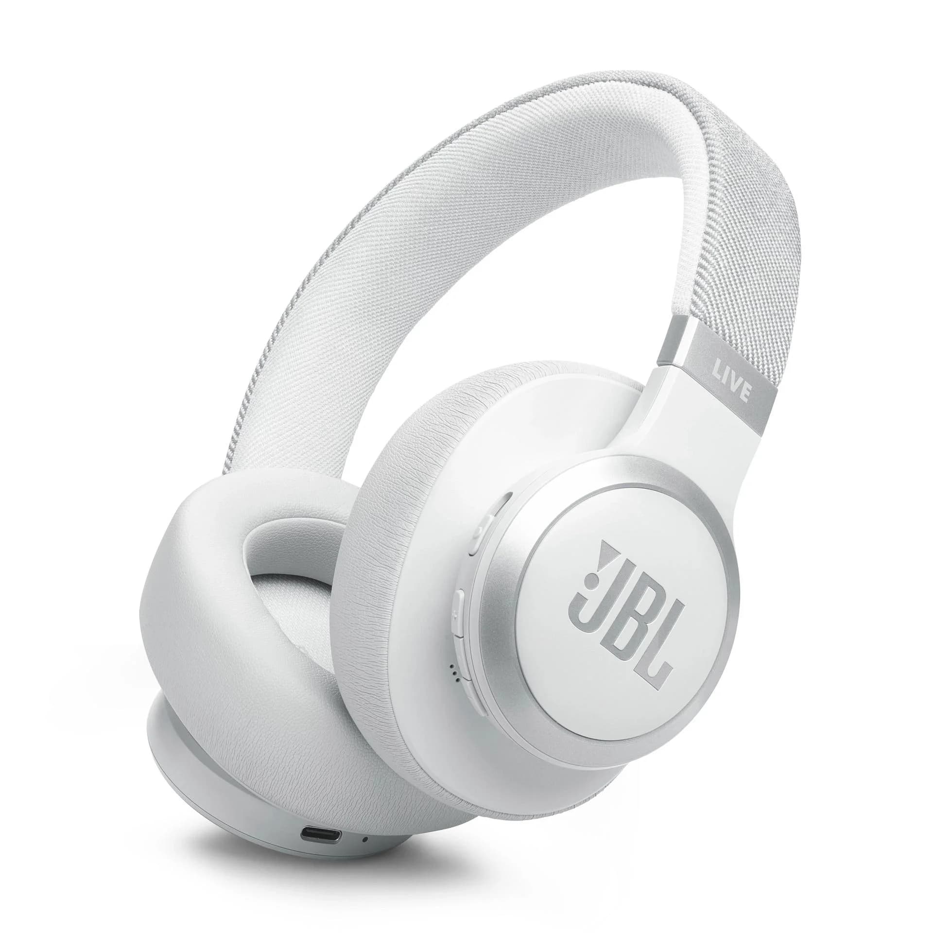 JBL LIVE 770NC Over-Ear Kopfhörer Weiß Bluetooth 5.3