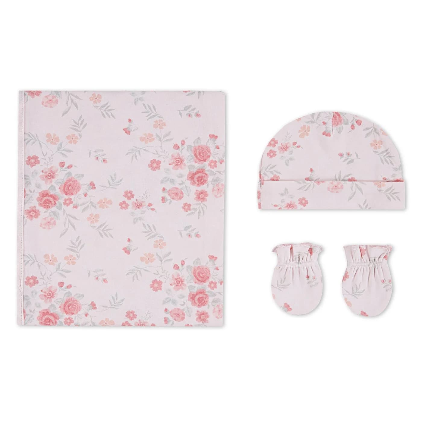 Babydecke HUGGIES BABYWEAR "HGHG 3PC BLANKET SET" Rosa