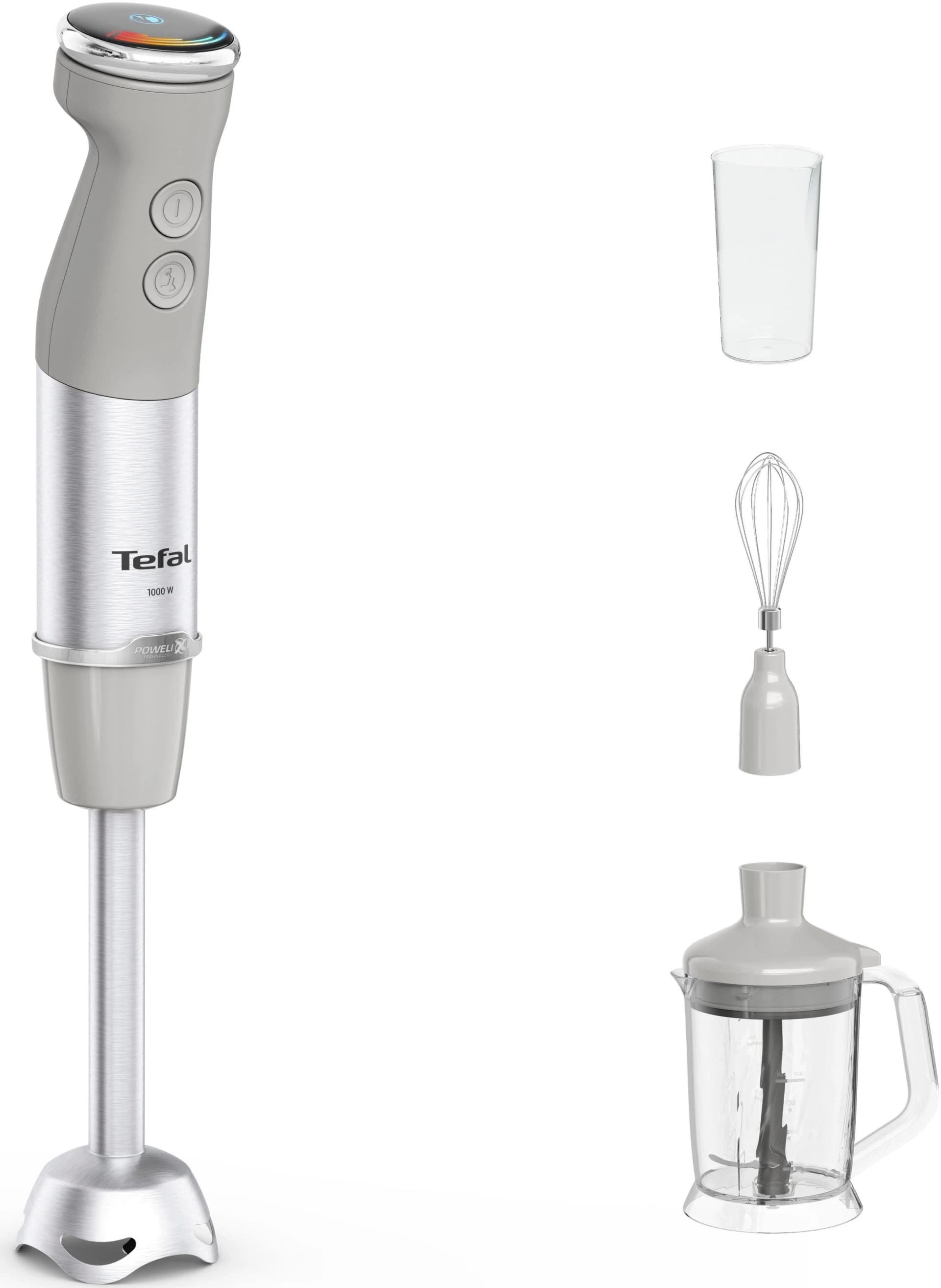 TEFAL Stabmixer Quickchef+ 3-in-1 XL Silence-Modus