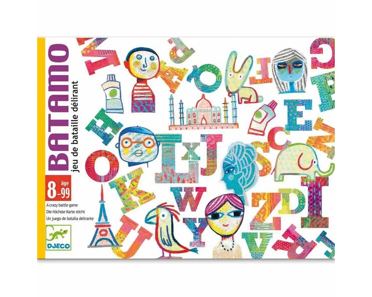 Djeco Kartenspiel Batamo 54 Karten Beobachtungsspiel
