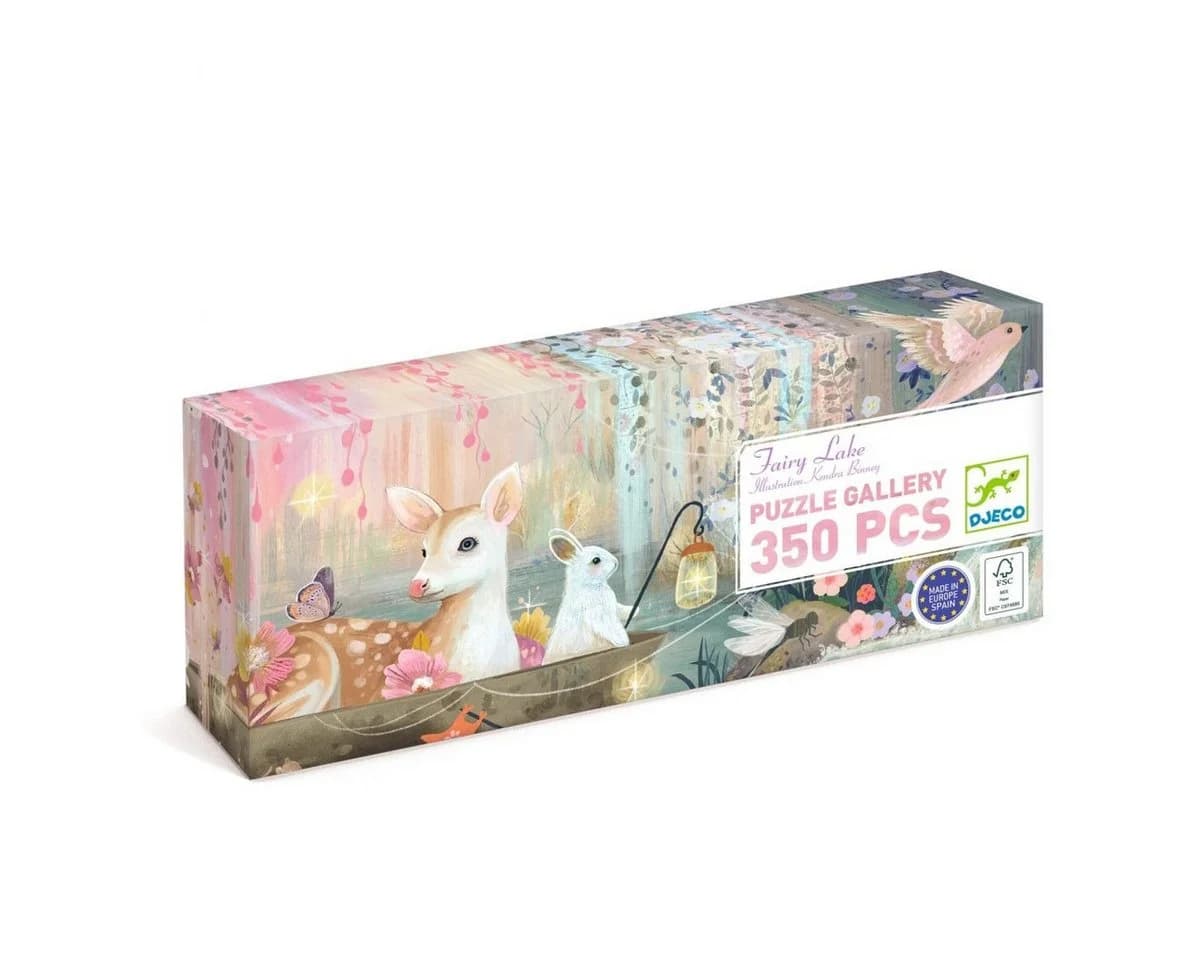 DJECO Puzzle See der Feen 350 Teile Bunt