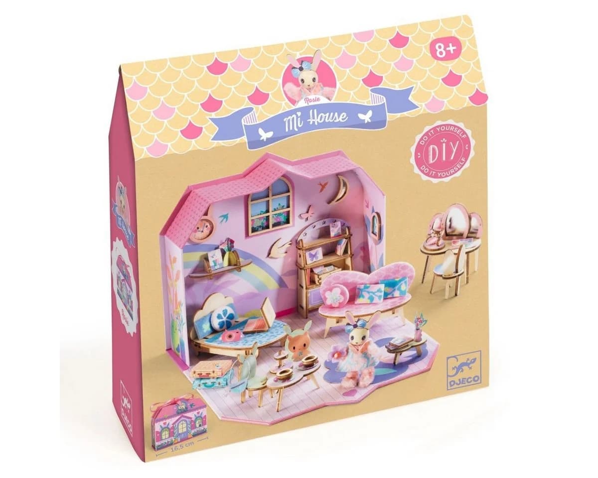 DJOCO Mi House Rosie Spielset für Kinder ab 3 Jahren