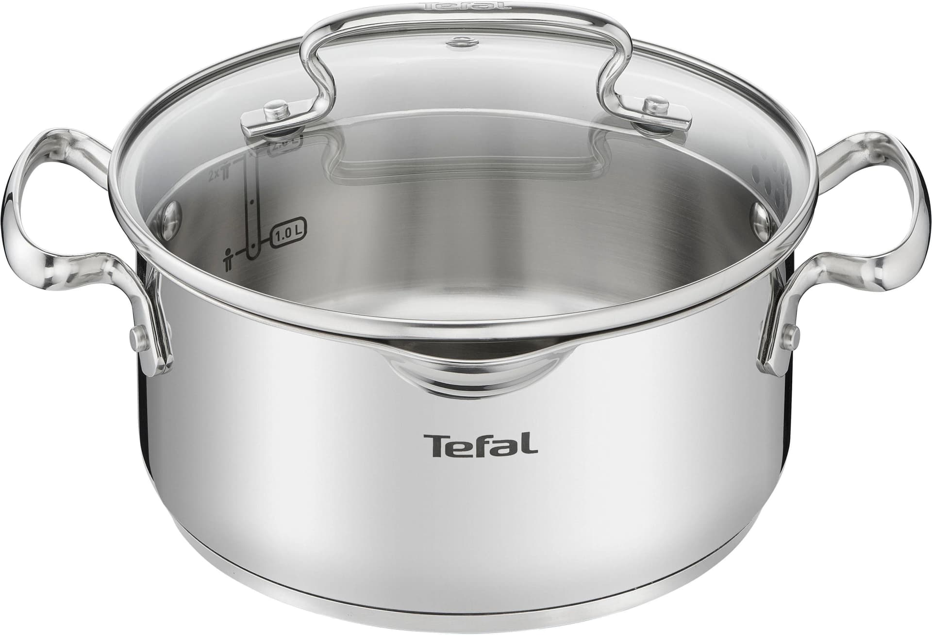 Kochtopf TEFAL Duetto+ Edelstahl 20 cm