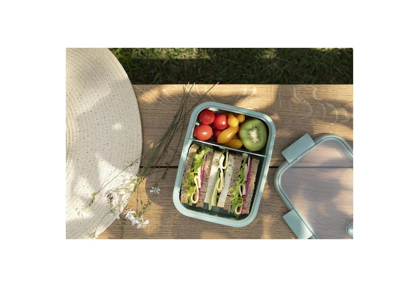 Curver Lunchbox DUAL Smart To Go Eco Line 0,6L + 0,3L