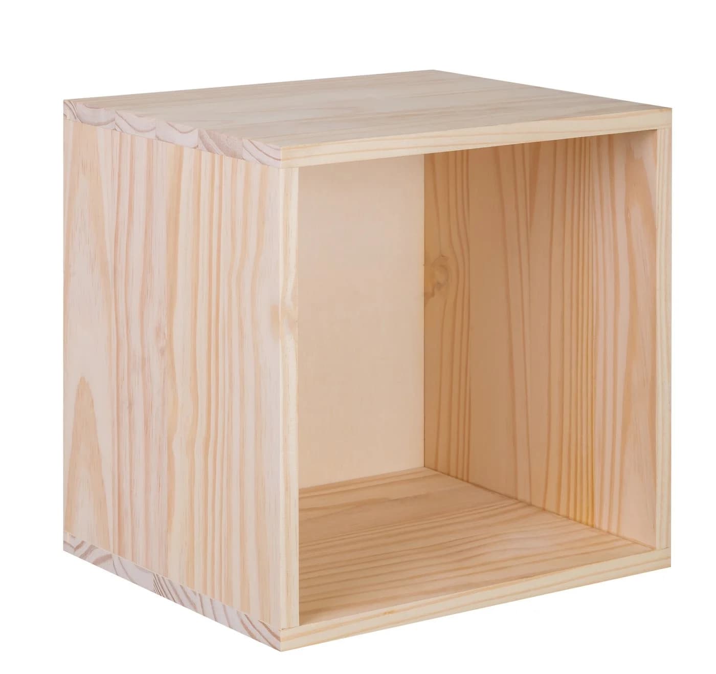 Lusimat Regalwürfel Modulable Kiefer Massiv