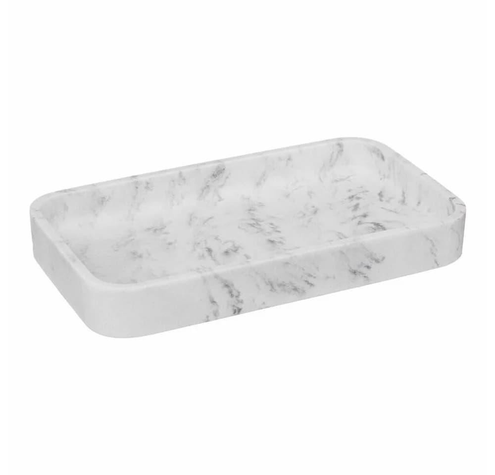 5five Simply Smart Tablett Lea Marmorgrau Polyresin