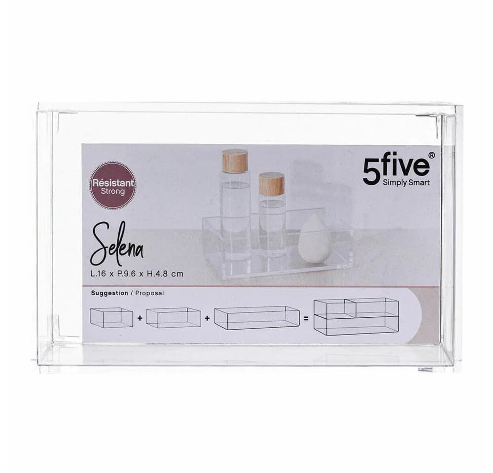 5five Simply Smart Schmuckkasten Selena Transparent