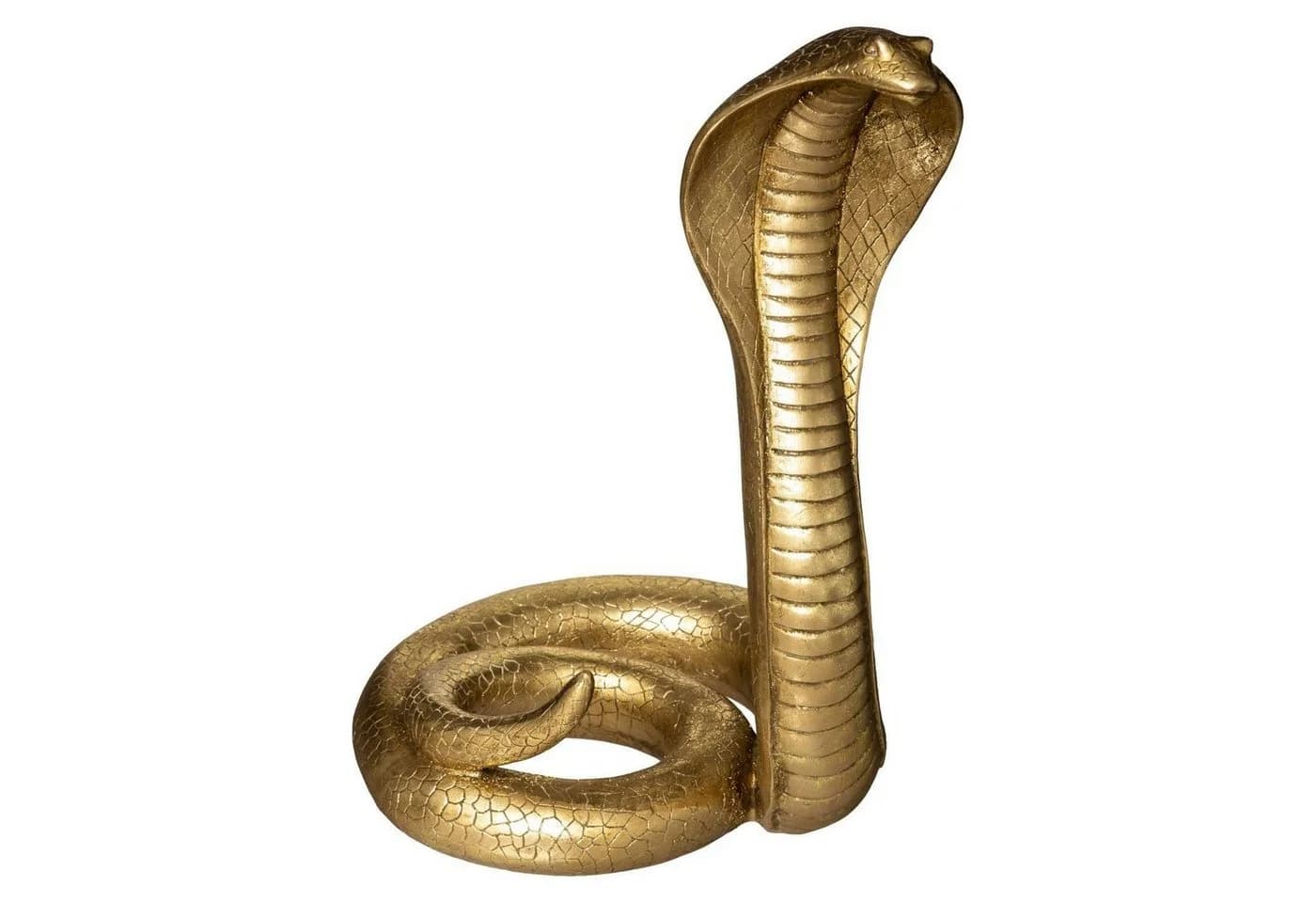 Atmosphera Créateur d'intérieur COBRA Dekofigur Gold