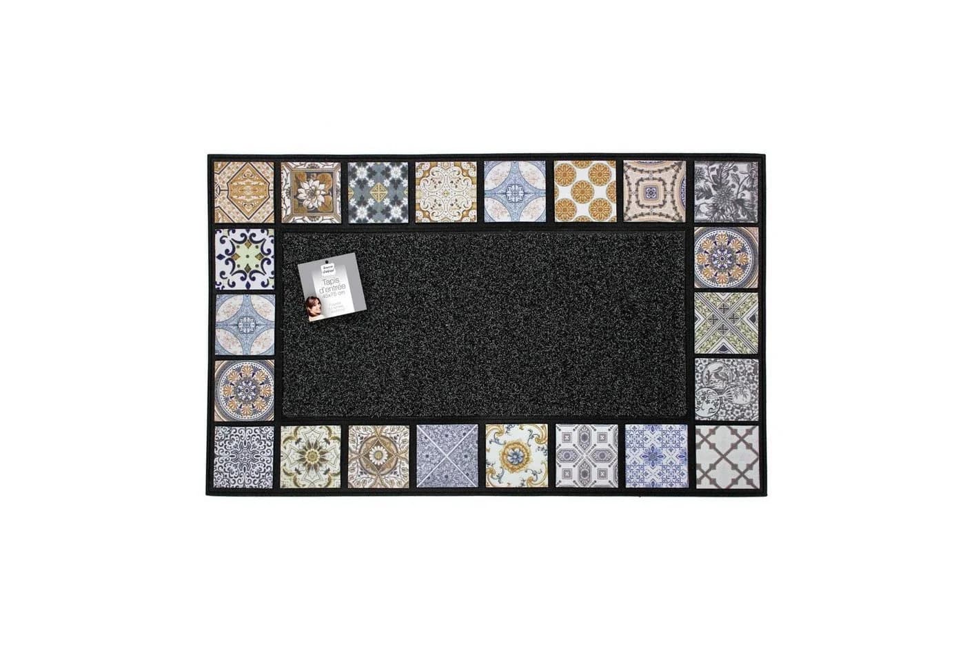 Douceur d'intérieur Fußmatte Spanisches Mosaik 75x45 cm