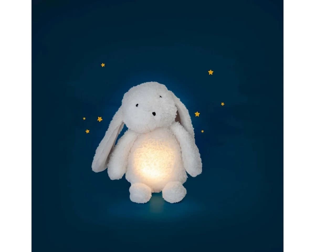 Moulin Roty Kuscheltier Puce&Pilou Hase mit Leuchtfunktion