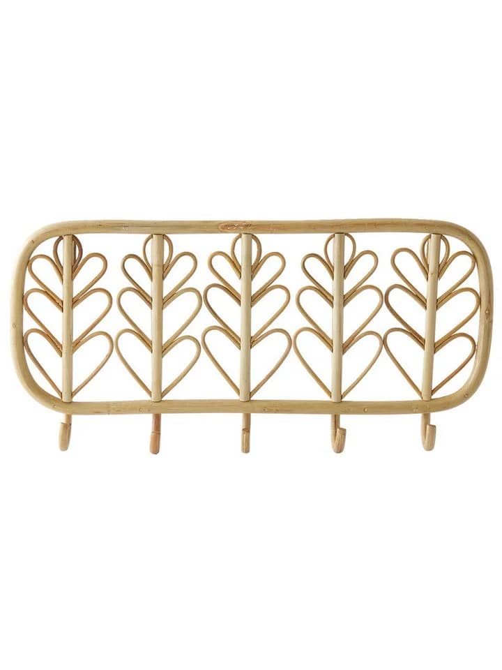 vertbaudet Wandgarderobe Kinderzimmer Rattan BOHO