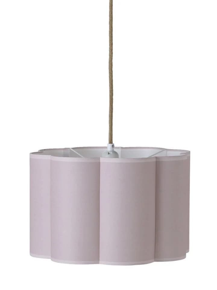 vertbaudet Kinderzimmer Lampenschirm Blumenform Zweifarbig