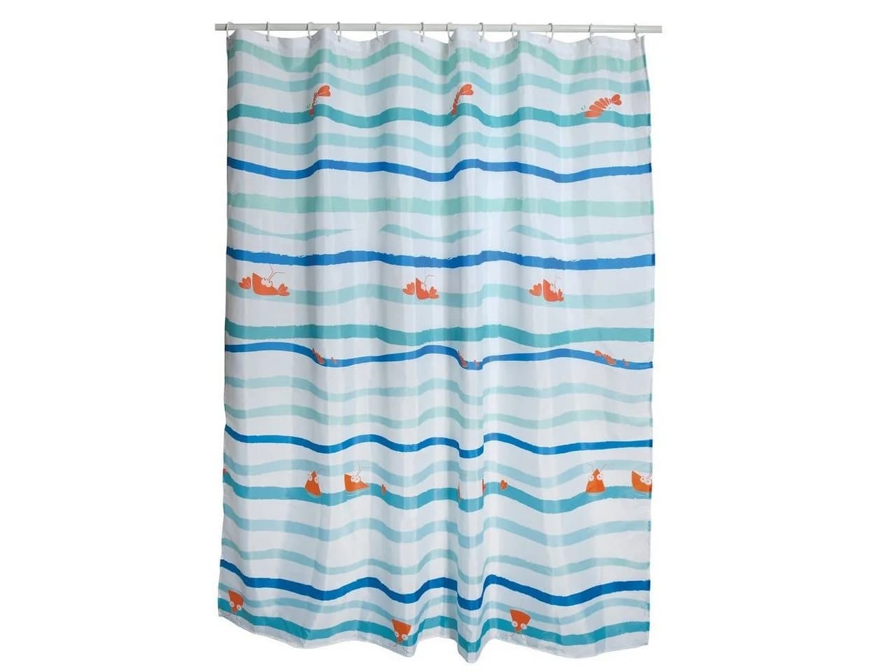 MSV Duschvorhang DEEP OCEAN Maritim Bunt Polyester