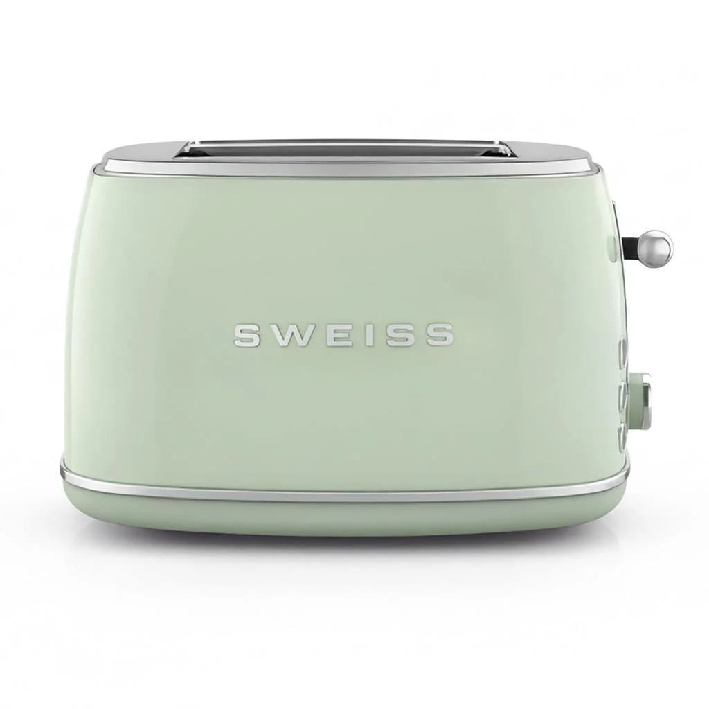 Sweiss Toaster Grs7 Grün Vintage Metall