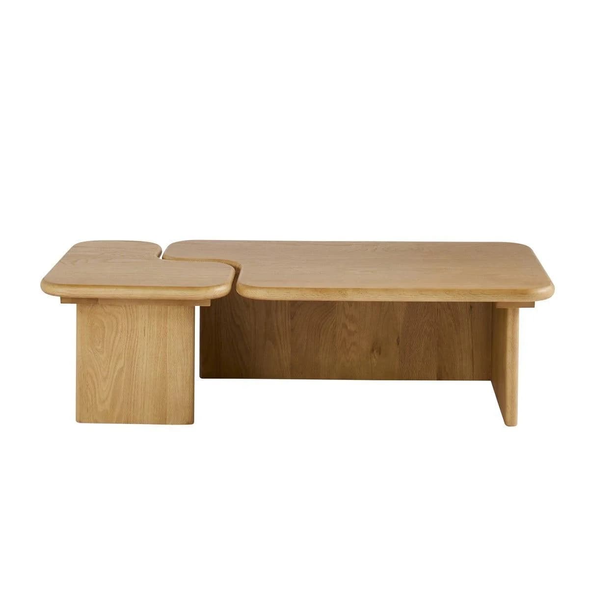 Signature Couchtisch Massivholz Eichefarben 35/96/45/55 cm