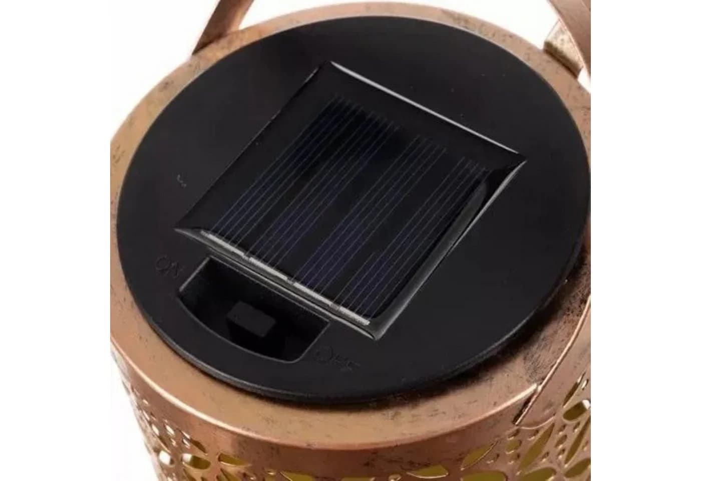 Gardlov Solar-Gartenlampe Gießkanne Bronze mit Dämmerungssensor