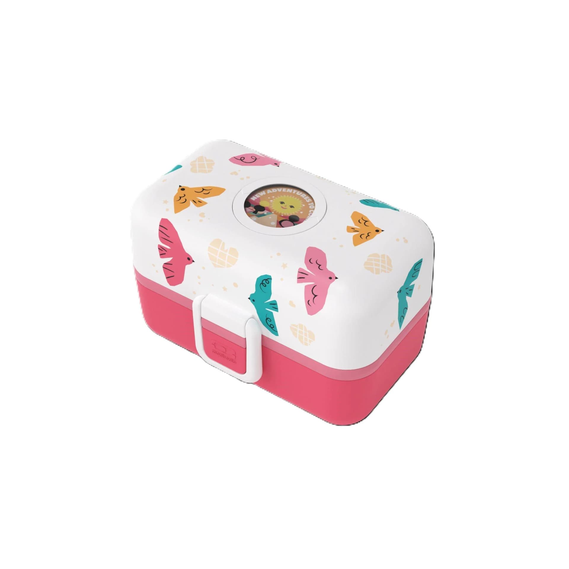 Peugeot Lunchbox BIRDS Pink