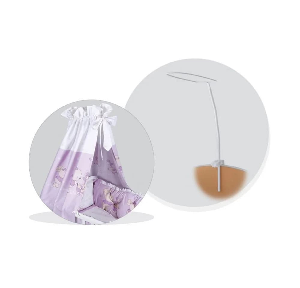 Lorelli Babybett Himmelstange Universal Weiß
