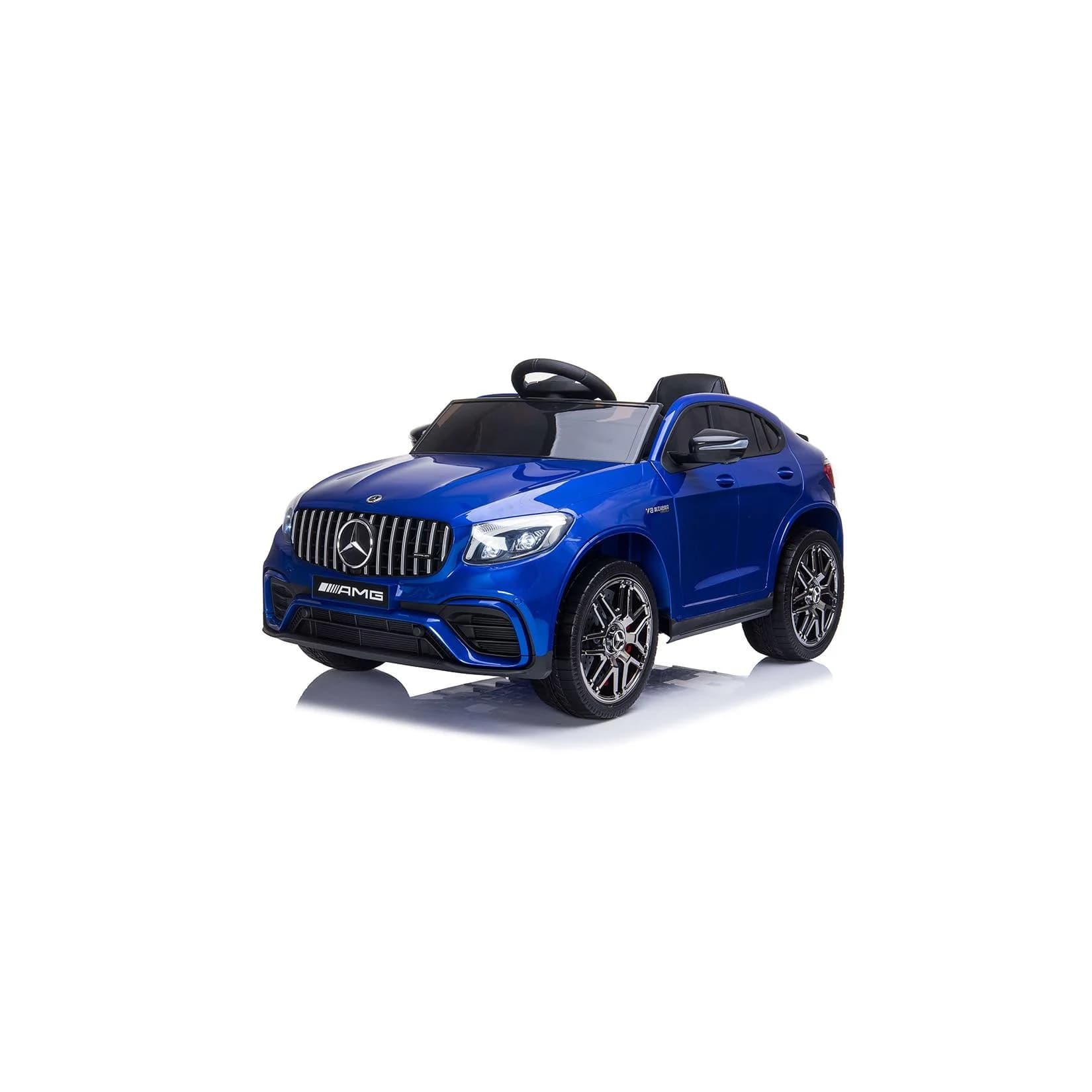 Moni Kinder Elektroauto Mercedes AMG GLC 63S blau mit Fernbedienung