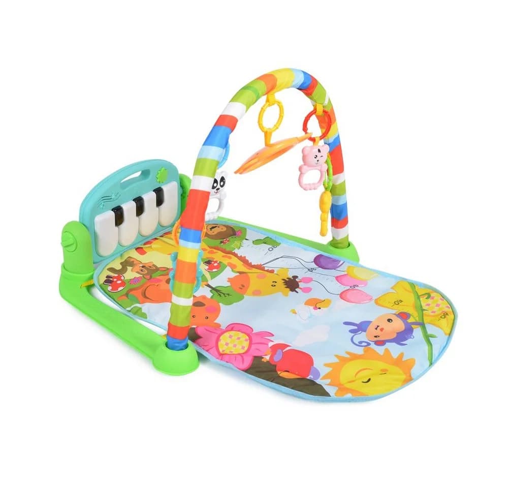 Moni Spielbogen Spielcenter Fitness Boy Dschungeltiere Krabbeldecke Grün