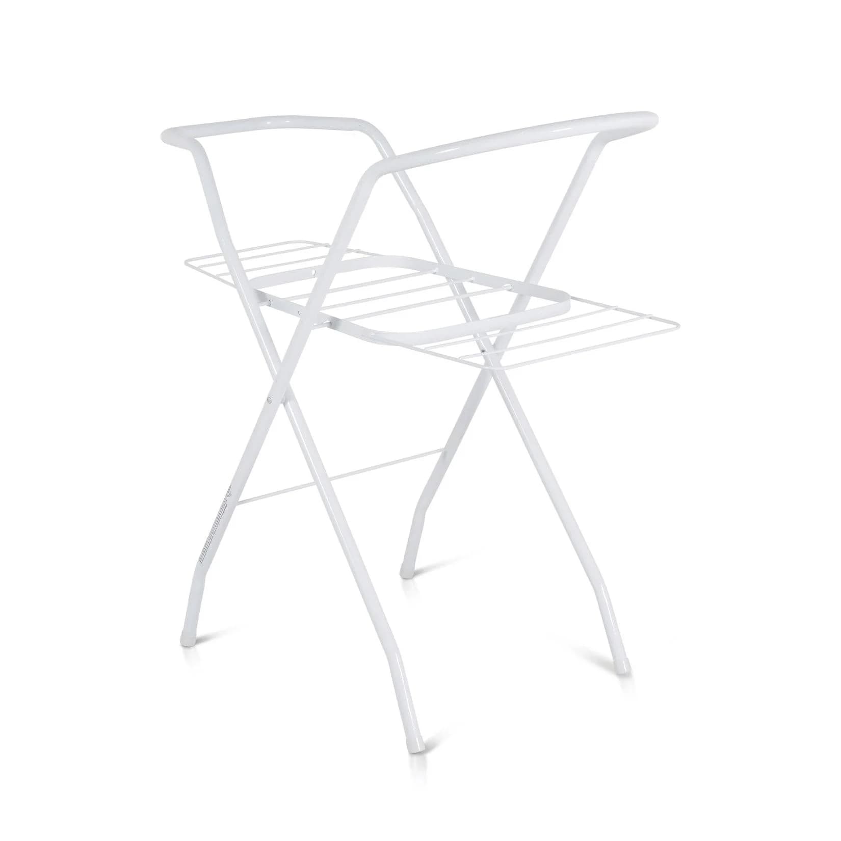 Cangaroo Babybadewannenständer 2 in 1 Aqua Babywäschetrockner Metall klappbar Weiß