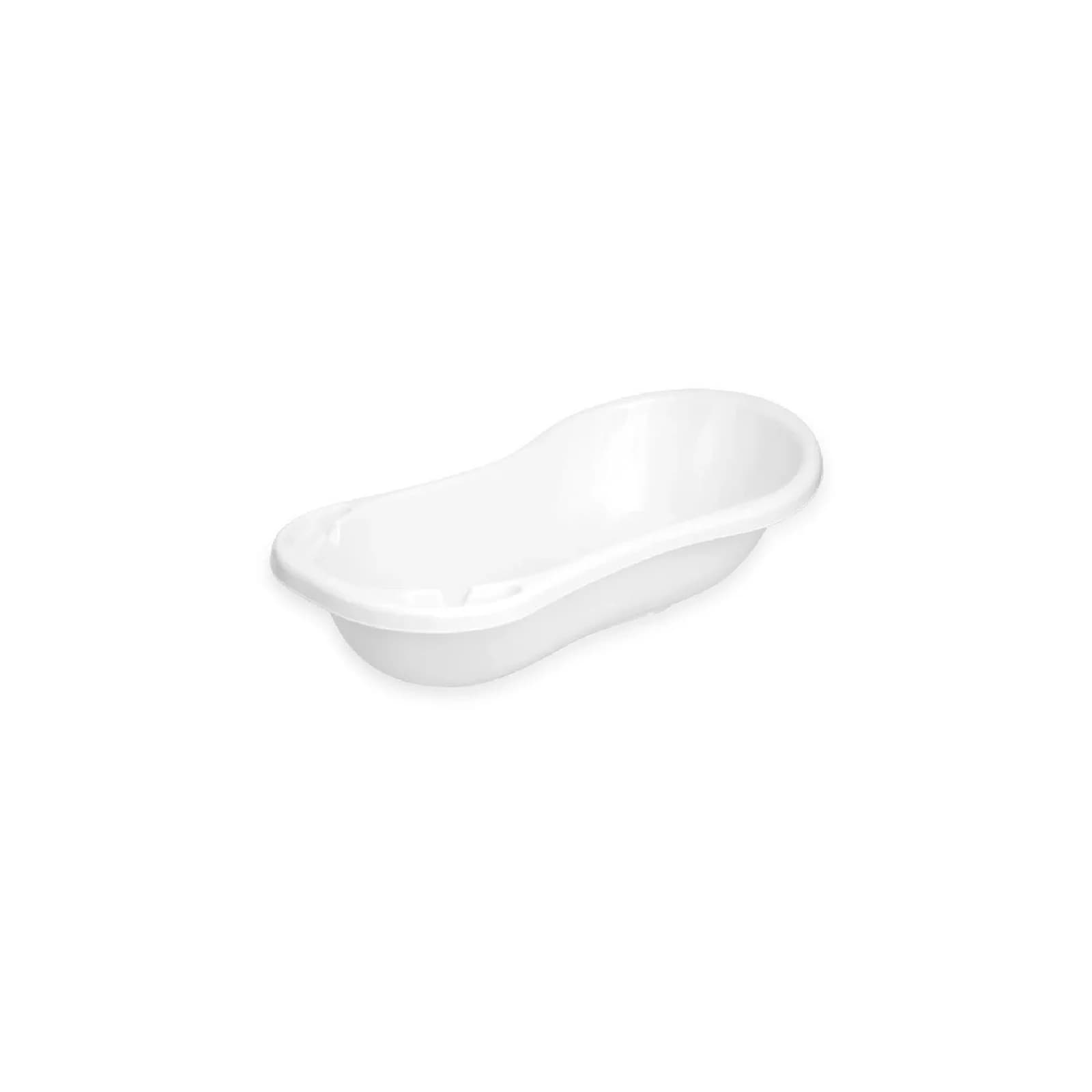 Lorelli Baby Badewanne 100 cm mit Ablagefächern Weiß