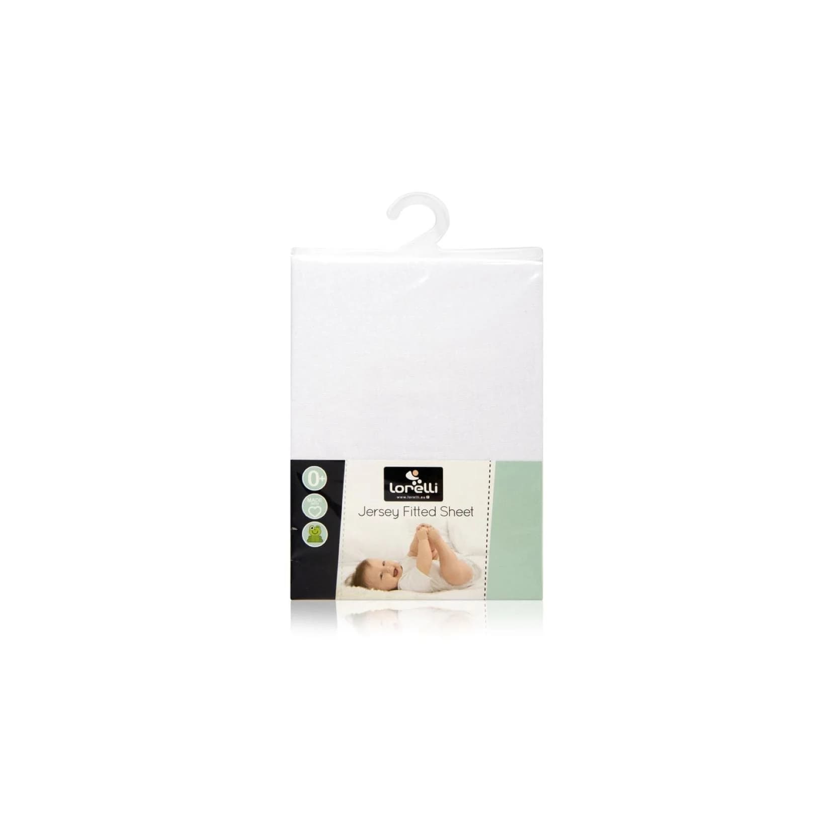 Lorelli Babybett Spannbetttuch Jersey Weiß