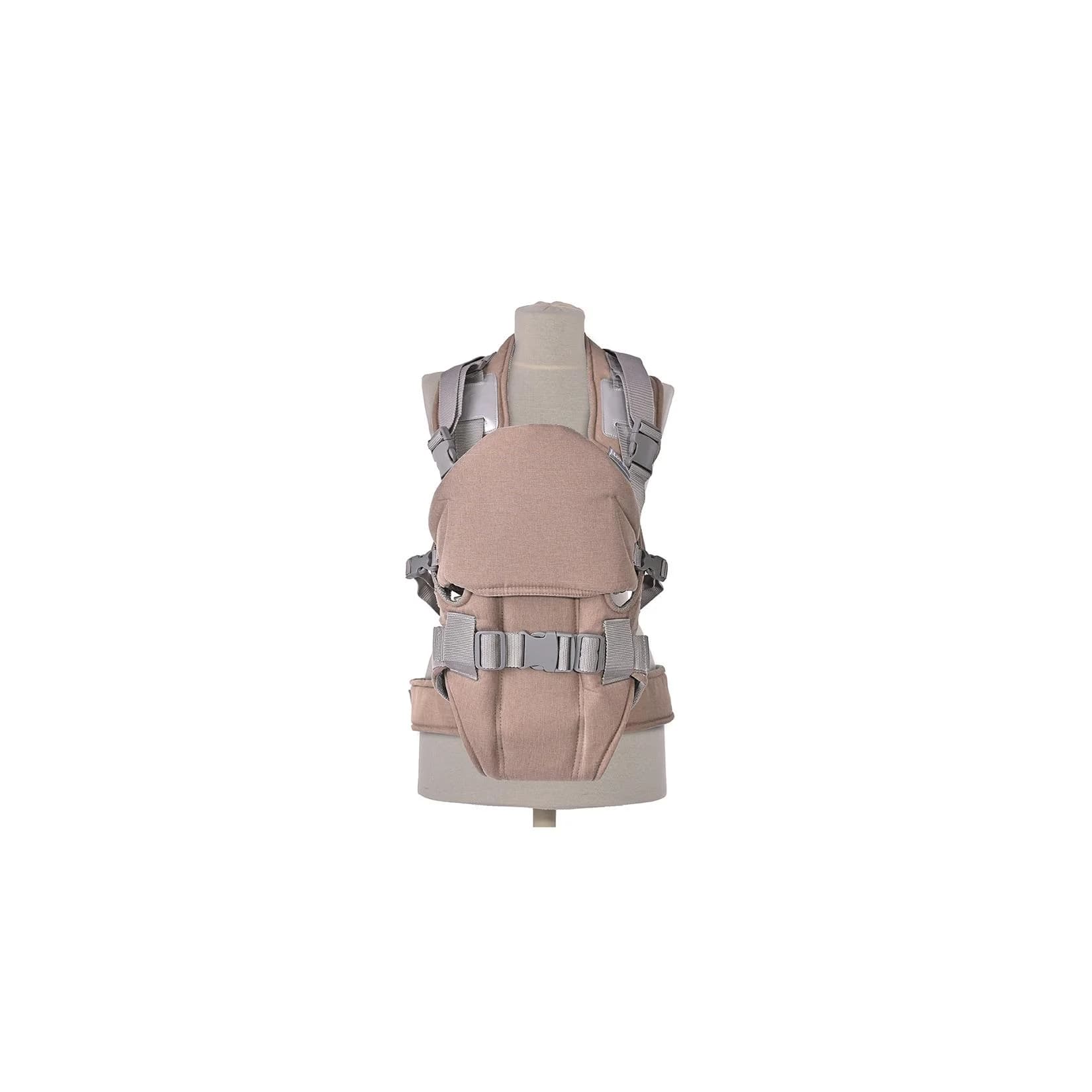 Lorelli Babytrage 3 in 1 Tragehilfe Weekend Bauchtrage 2 Richtungen ab 4 Monate Beige/Braun