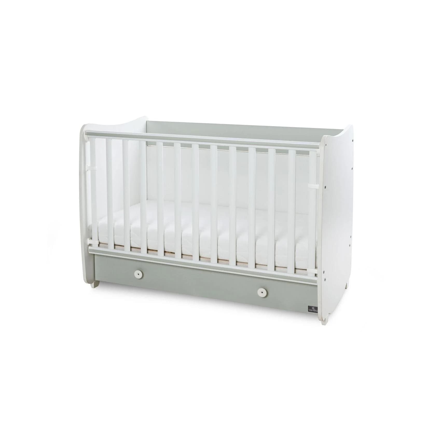 Lorelli Babybett Dream Grün Umbaubar Kinderbett mit Schaukelfunktion