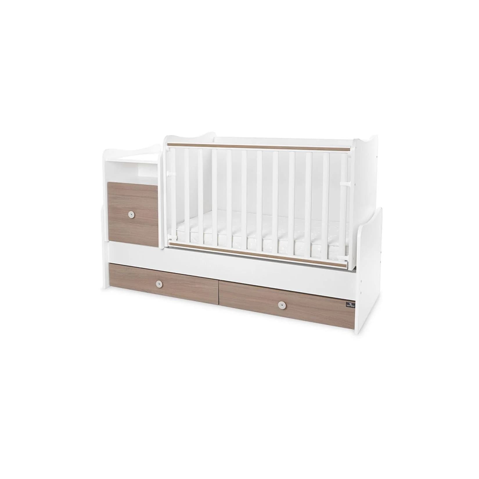 Lorelli Babybett Trend Plus 70x160cm mit Schaukelfunktion und Schubladen