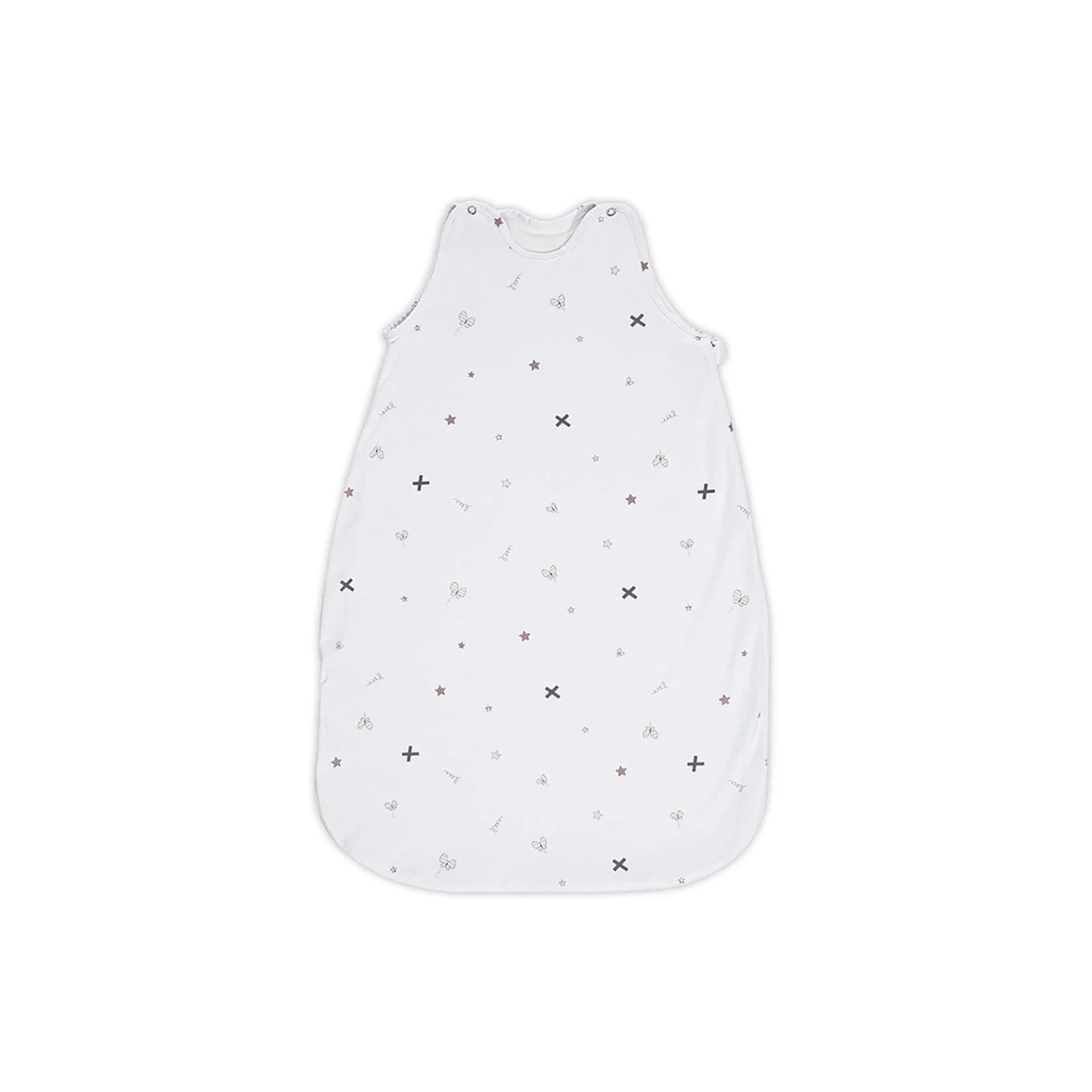Lorelli Baby Winterschlafsack 85 cm Weiß Sterne 100% Baumwolle