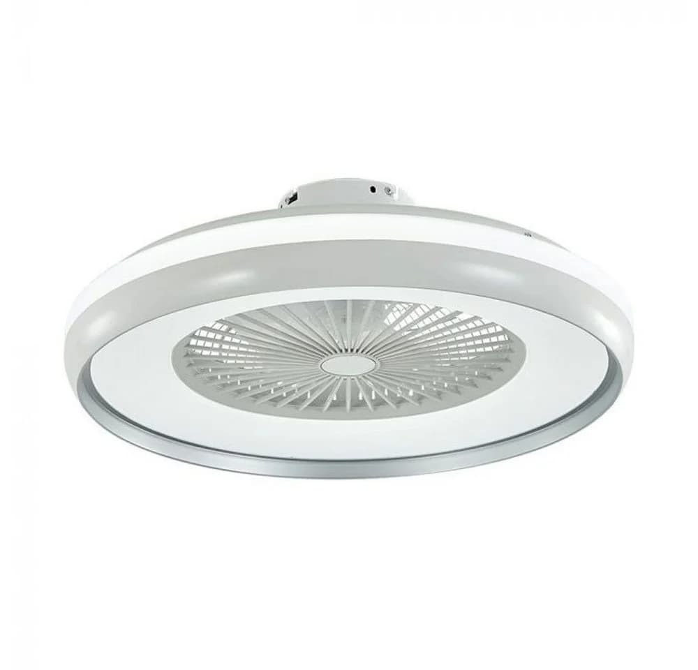 V-TAC Deckenventilator mit LED CCT 3 Stufen weiß-grau