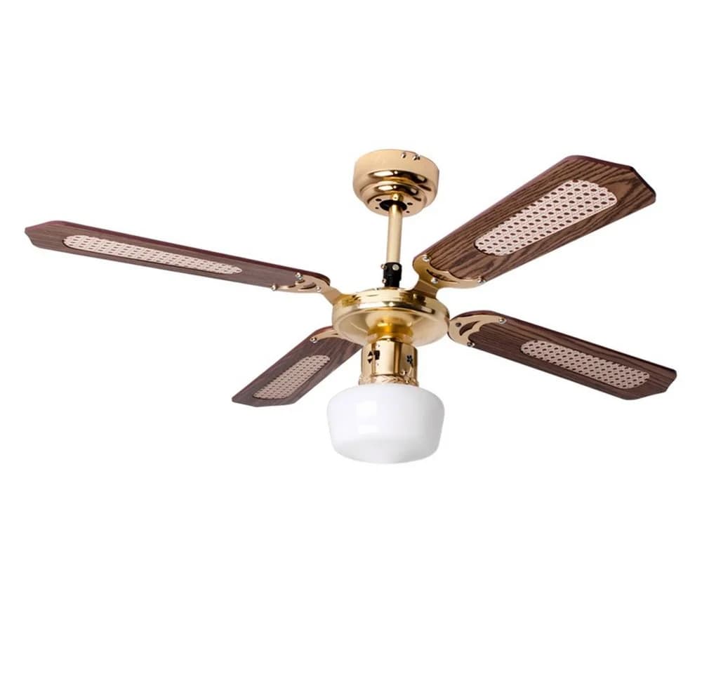 V-TAC Deckenventilator mit RGB-LED Beleuchtung und Fernbedienung