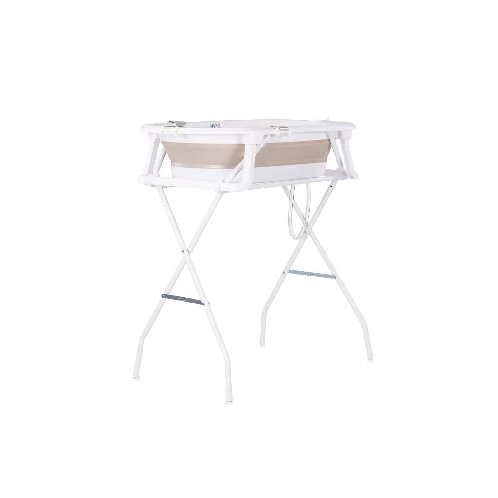 Chipolino Babybadewanne-Set Malibu 78 cm mit Thermometer und Ablauf