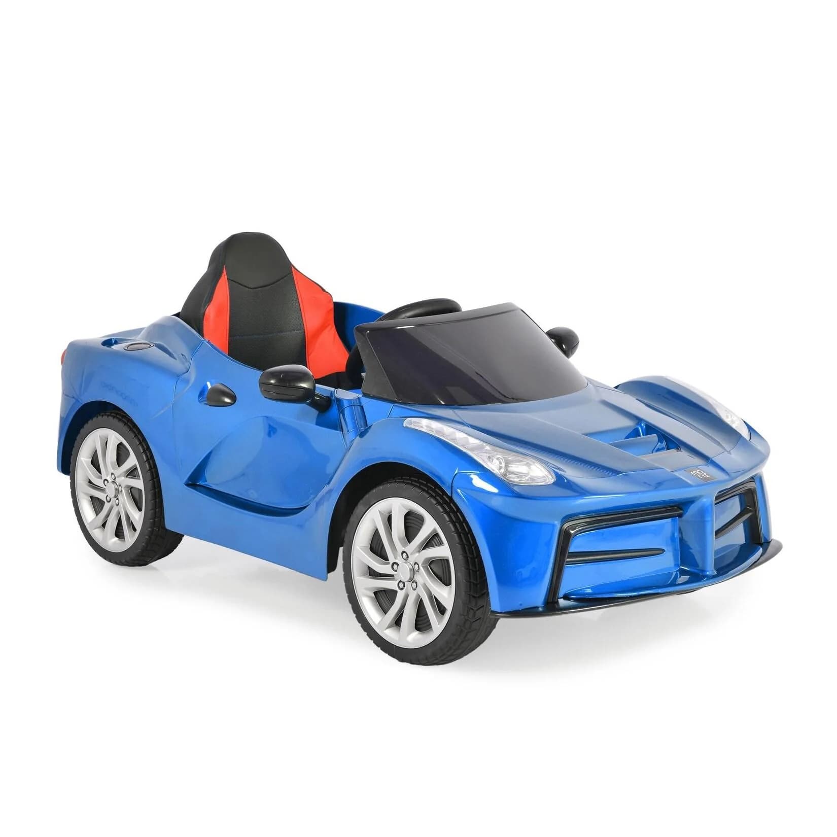 Moni Kinder Elektroauto Liberty, Fernbedienung, EVA-Reifen, MP3, blau