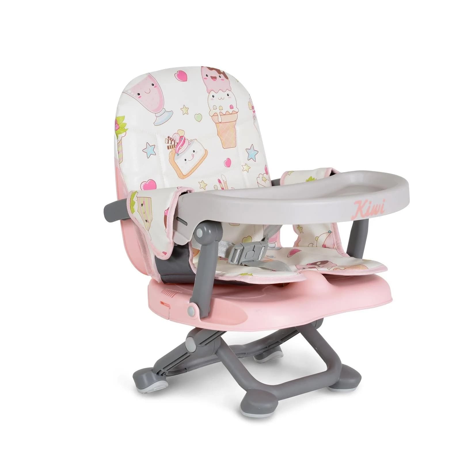 Moni Kinderstuhl Kiwi Rosa Sitzerhöhung Klappbar