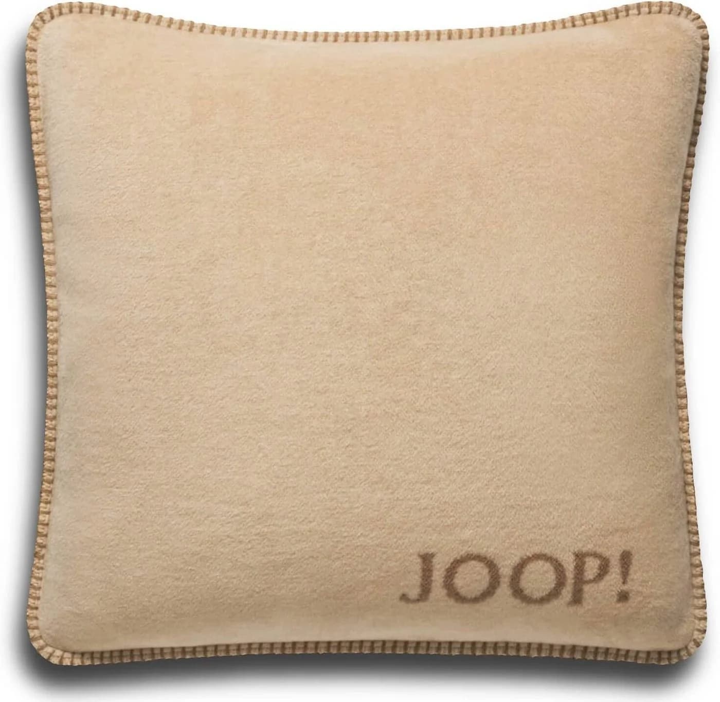 JOOP! Kissenhülle UDF Doubleface 50x50 cm Beige/Braun