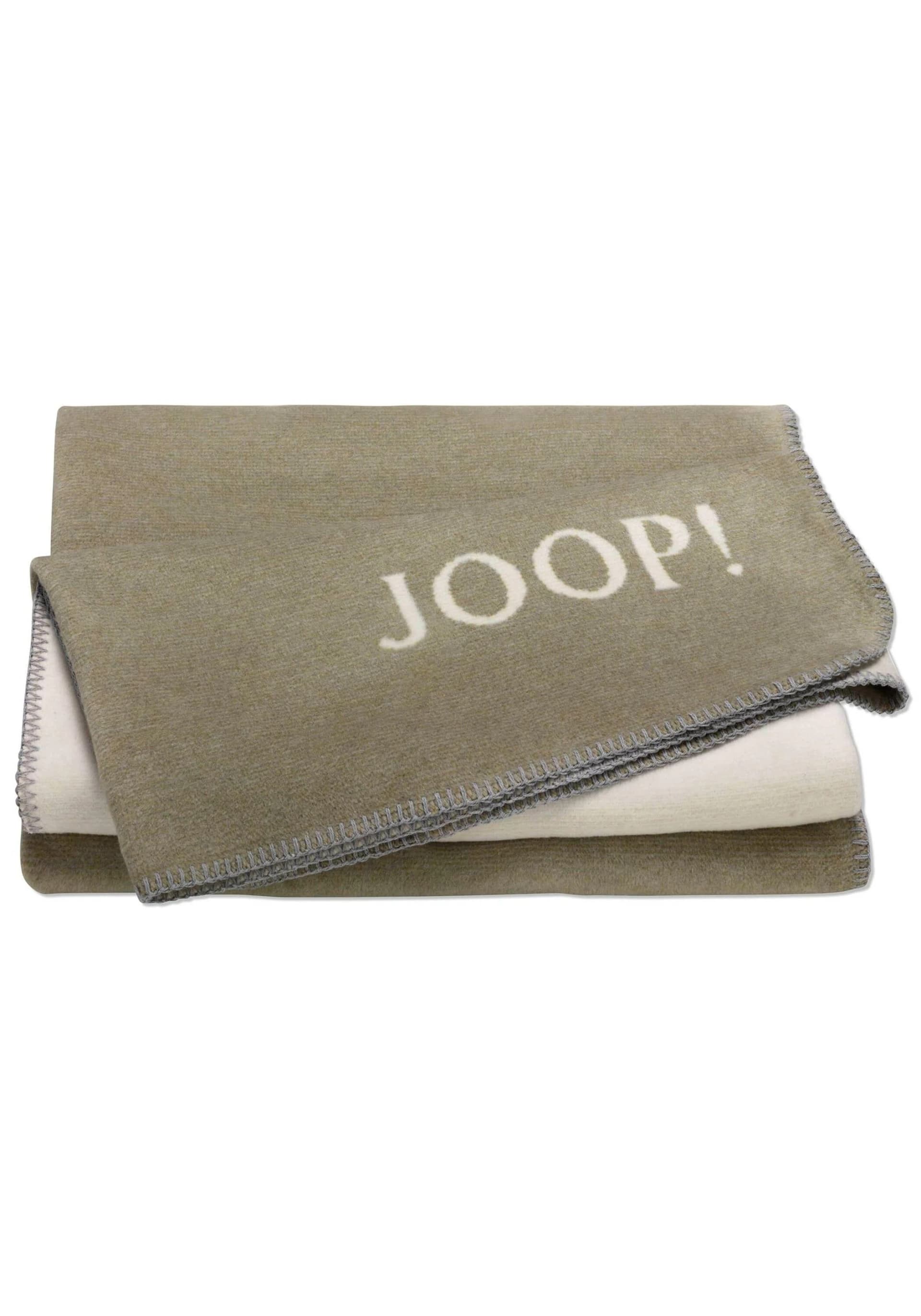 JOOP! Wohndecke Oliv 150 cm Baumwolle Polyacryl Polyester