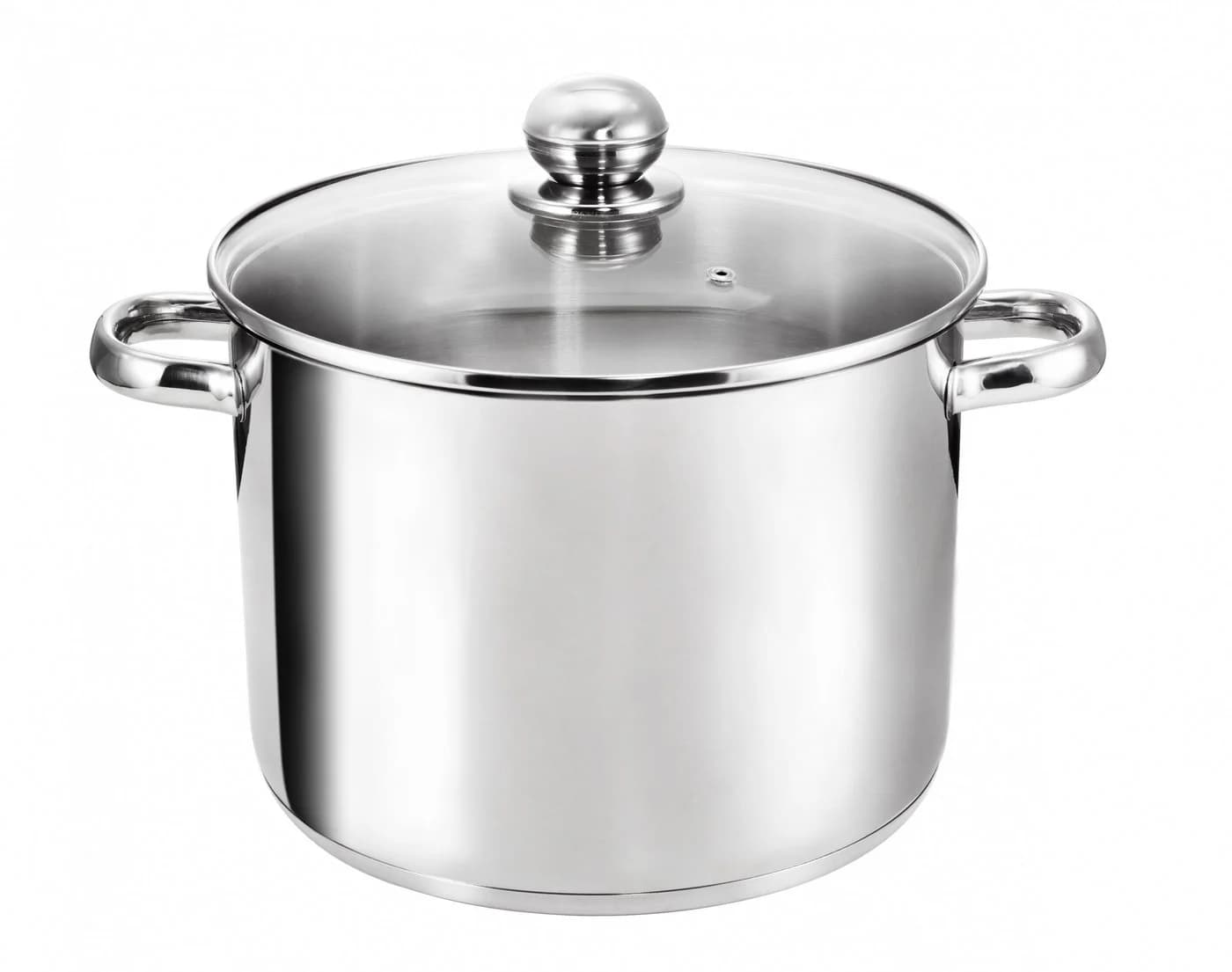 Kopf Kochtopf Grandis 26 cm Edelstahl mit Glasdeckel