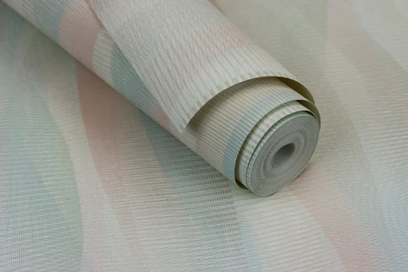 Rasch Vliestapete Grafisches Muster Beige Blau Rosa