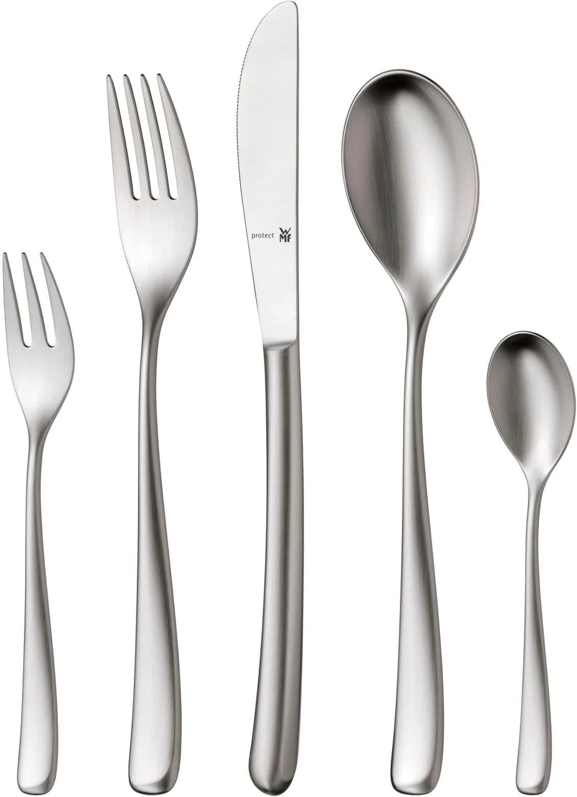 WMF Besteck-Set Vision Grau Cromargan Edelstahl 66 Stk.