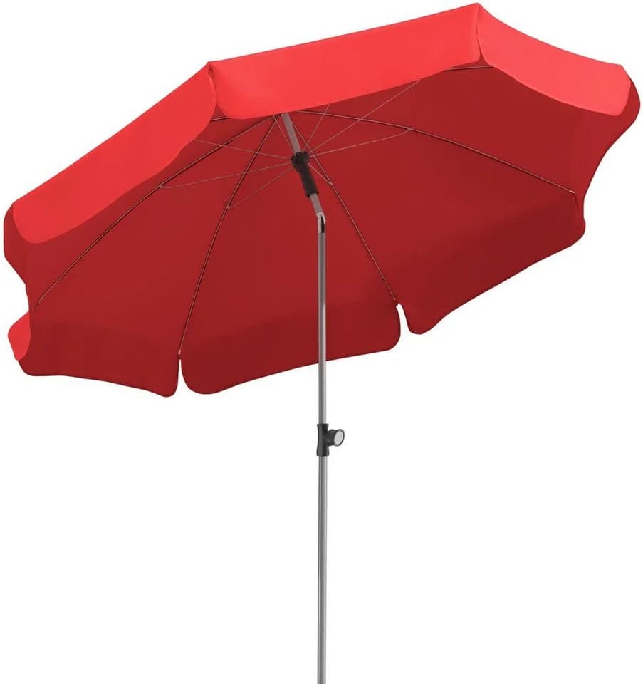 Sonnenschirm Schneider Schirme Locarno Rot Abknickbar Polyester