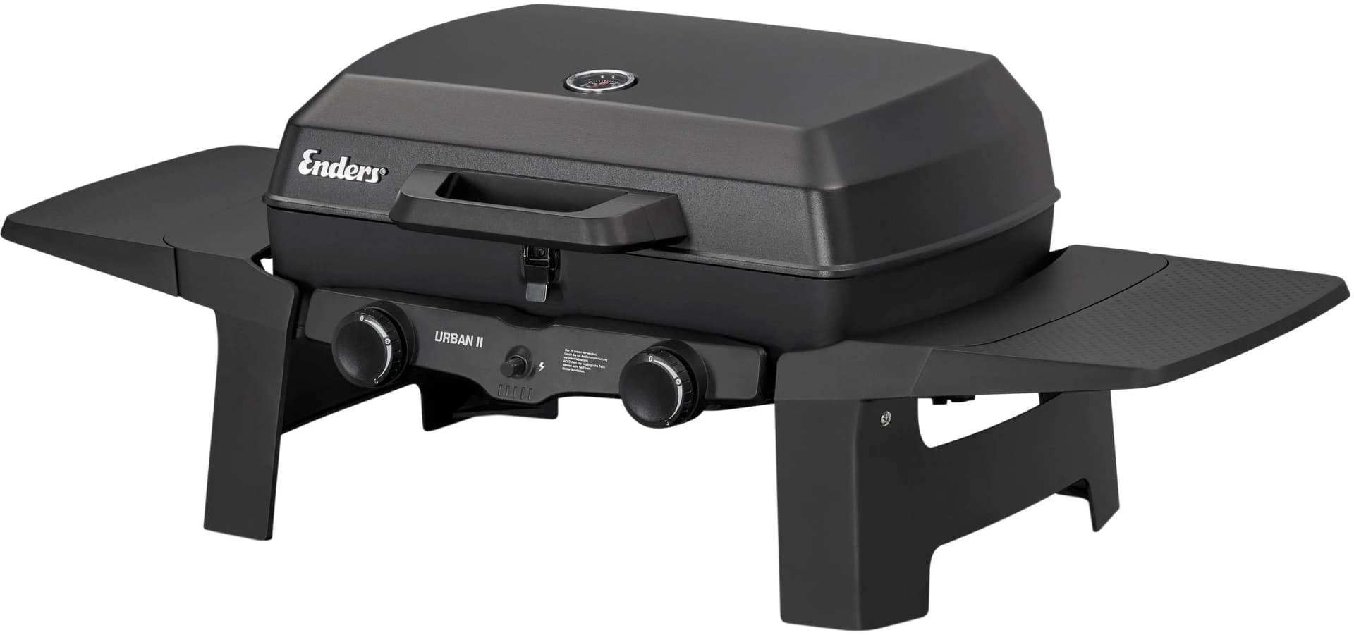 Gasgrill ENDERS Urban II Schwarz mit zwei Brennern