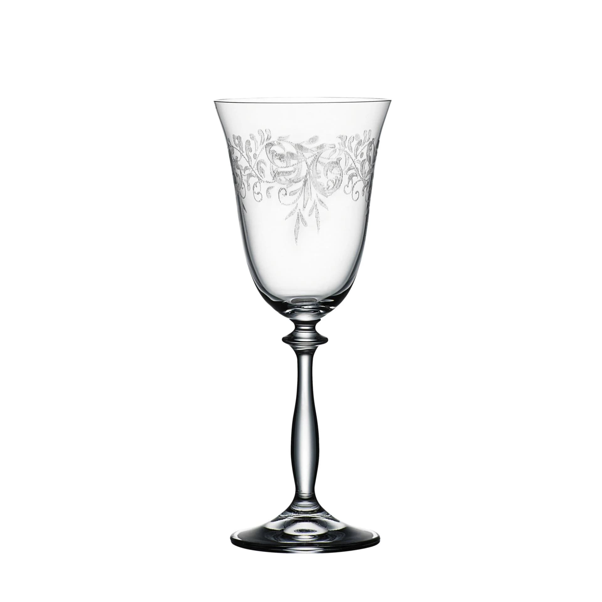 Weinkelch ROMANCE Weiß BOHEMIA CRISTAL