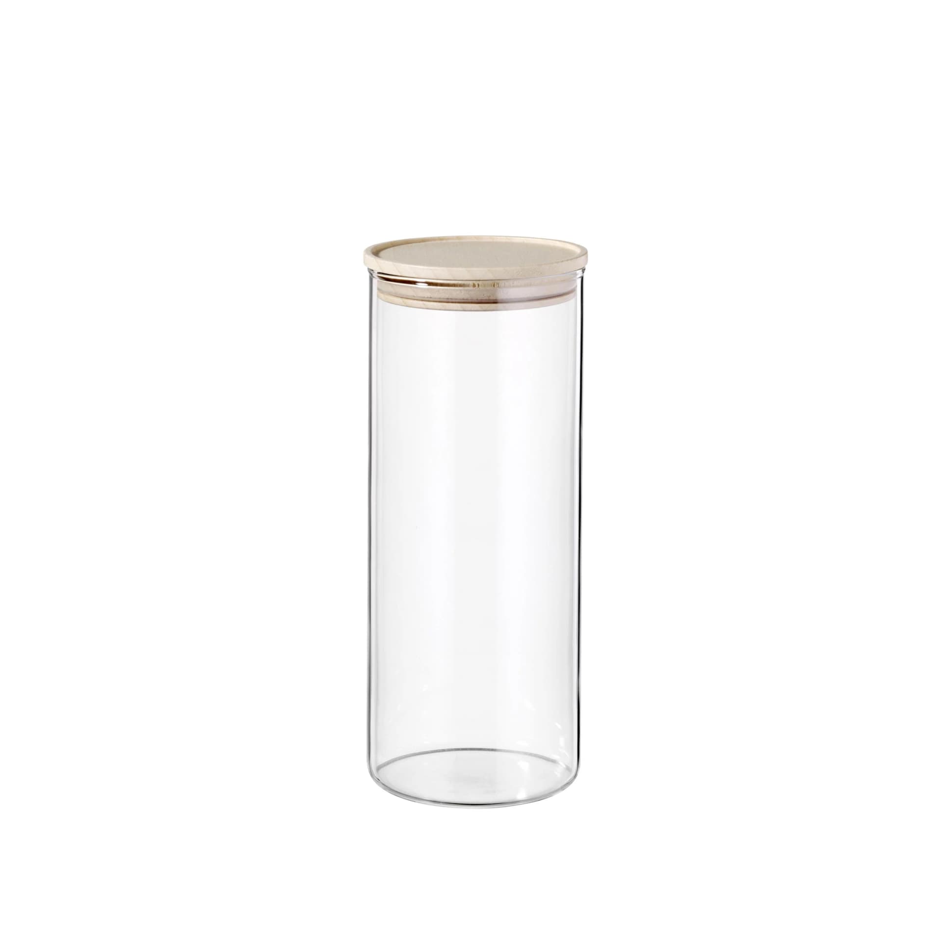 Vorratsglas SIMAX 1,5 Liter Glas Holzdeckel