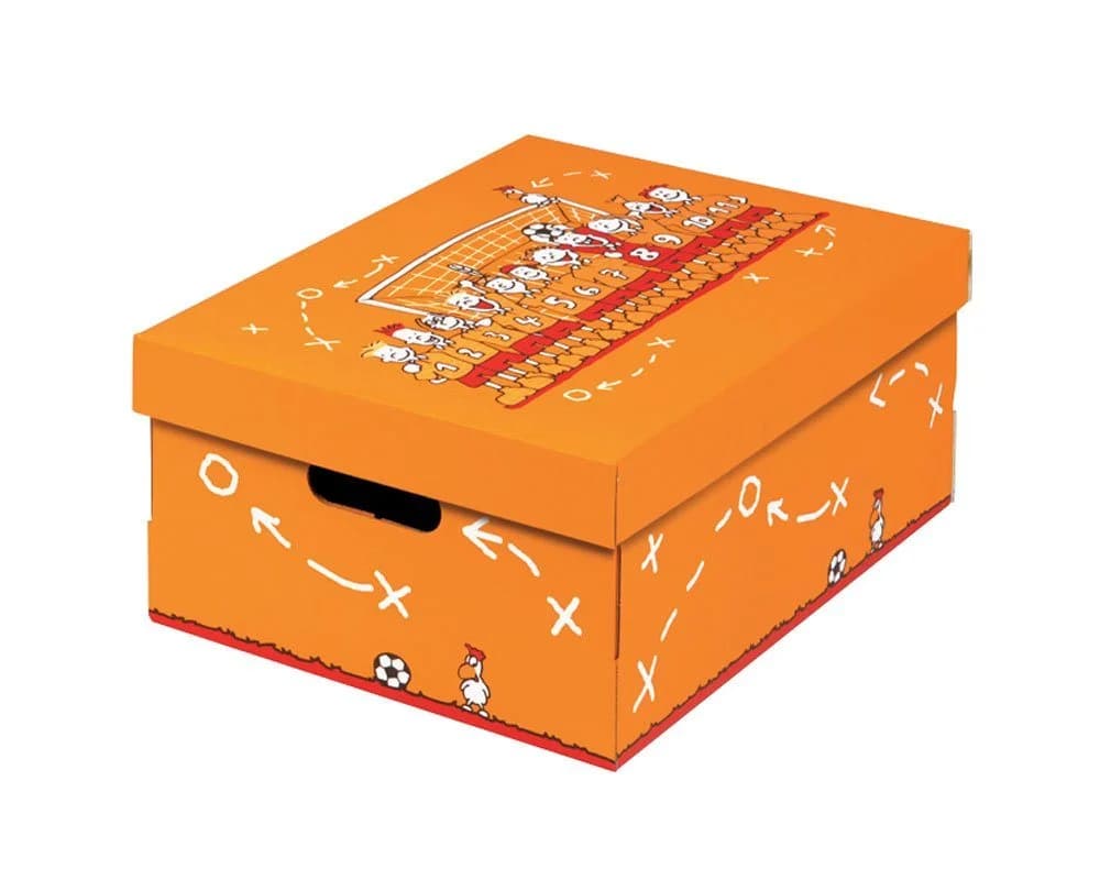 NIPS Aufbewahrungsbox CHAMPION 2er-Pack Fußball-Motiv