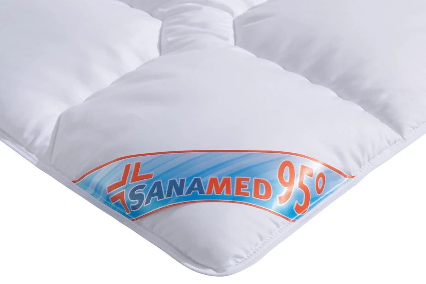f.a.n. Sanamed 95 Kunstfaserbettdecke Weiß Kochfest