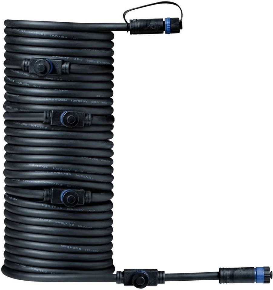 Paulmann Plug & Shine 93930 Kabel 10m, 1 in/5 aus